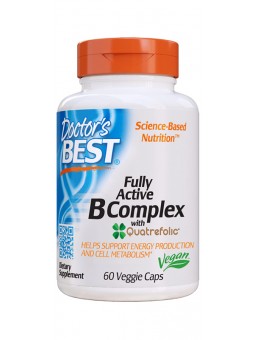 DOCTOR'S BEST FULLY ACTIVE B-COMPLEX 60kaps