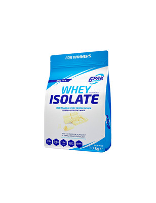 6PAK WHEY ISOLATE 1800g white chocolate