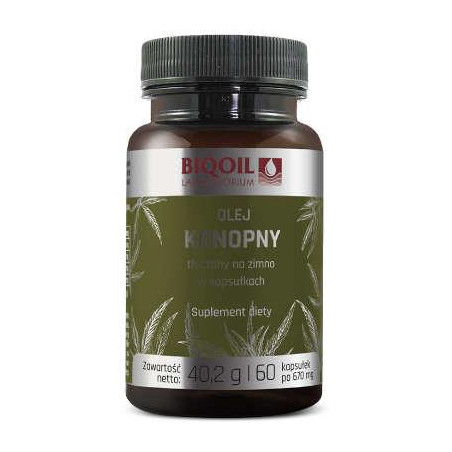 BIOOIL OLEJ KONOPNY 60 kaps