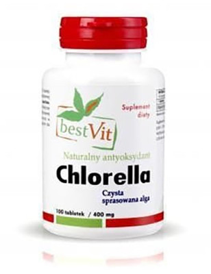 BESTVIT CHLORELLA 400mg 100tabl