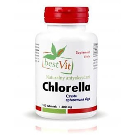 BESTVIT CHLORELLA 400mg 100tabl