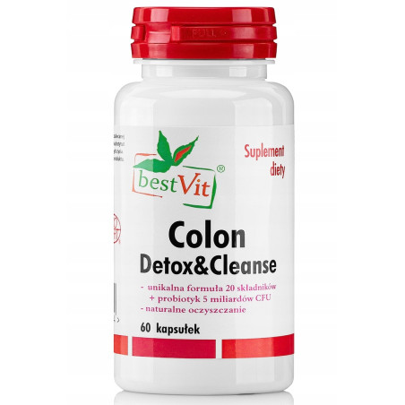 BESTVIT COLON DETOX AND CLEANSE 60 kaps