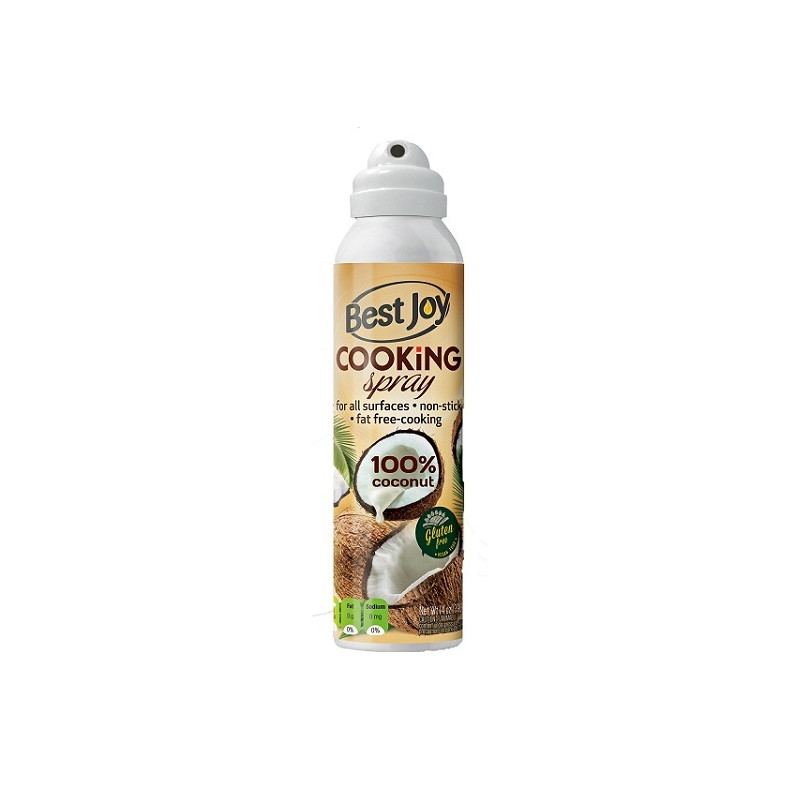 BEST JOY COOKING SPRAY COCONUT OIL 201g BEST JOY COOKING SPRAY COCONUT OIL 201g