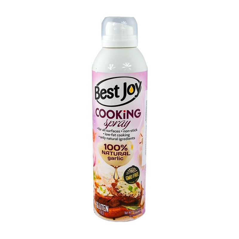BEST JOY COOKING SPRAY OIL GARLIC 250ml BEST JOY COOKING SPRAY OIL GARLIC 250ml