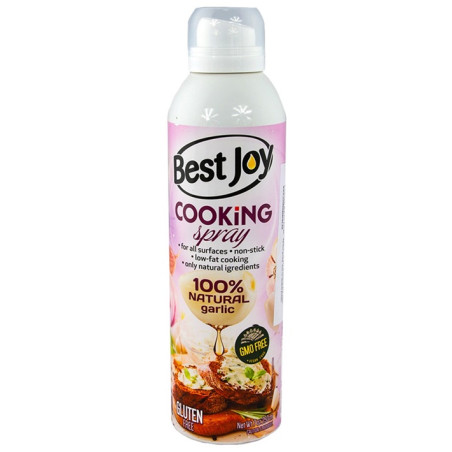 BEST JOY COOKING SPRAY OIL GARLIC 250ml