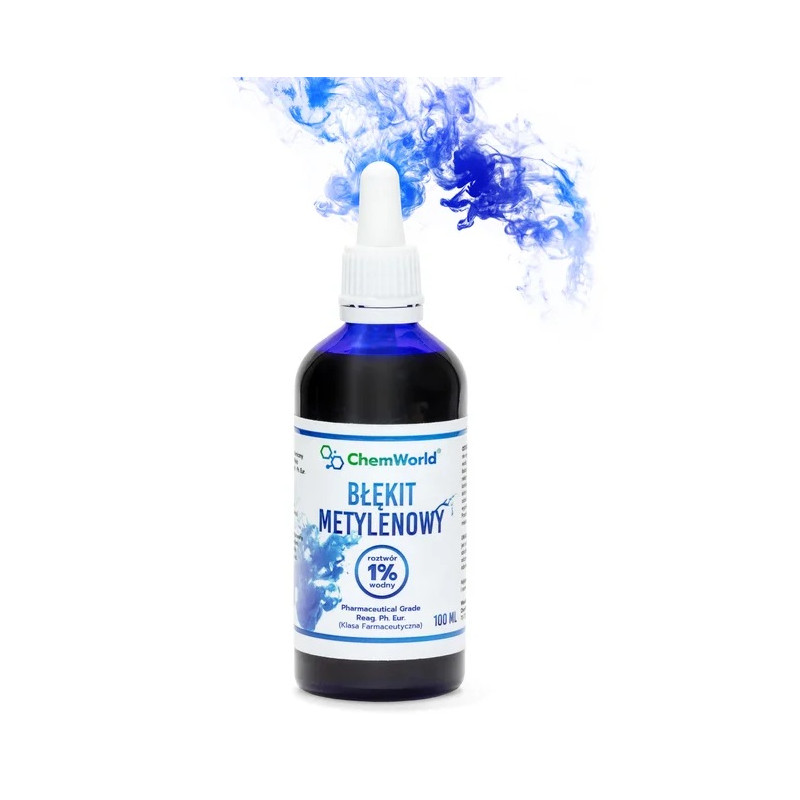 CHEMWORLD BŁĘKIT METYLOWY 1% - 100ml CHEMWORLD BŁĘKIT METYLOWY 1% - 100ml
