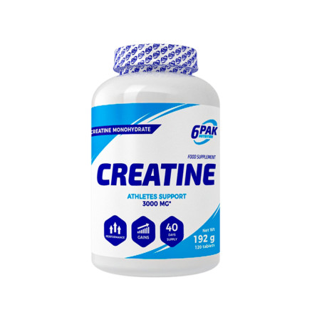 6PAK CREATINE 120 tabl