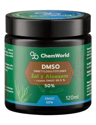 CHEMWORLD ŻEL DMSO 50% Z ALOESEM -120ml
