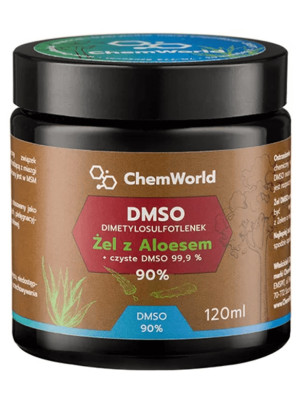 CHEMWORLD ŻEL DMSO 90% Z ALOESEM -120ml