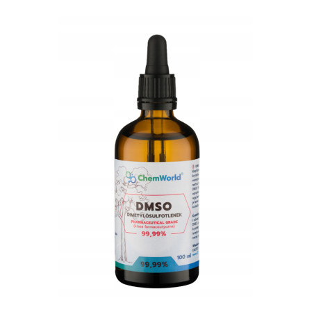 CHEMWORLD DMSO Pharmaceutical Grade 99,99% - 100ml