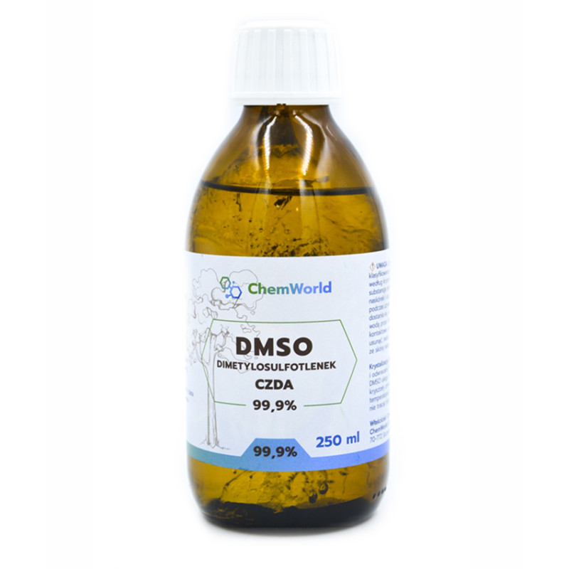 CHEMWORLD DMSO Pharmaceutical Grade 99,99% - 250ml CHEMWORLD DMSO Pharmaceutical Grade 99,99% - 250ml