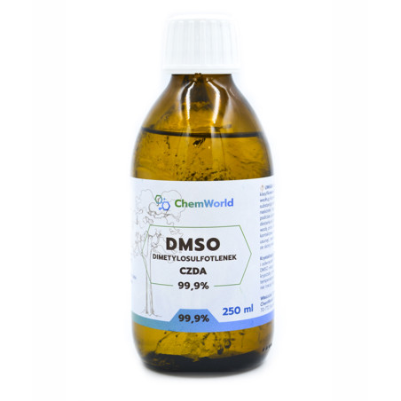 CHEMWORLD DMSO Pharmaceutical Grade 99,99% - 250ml