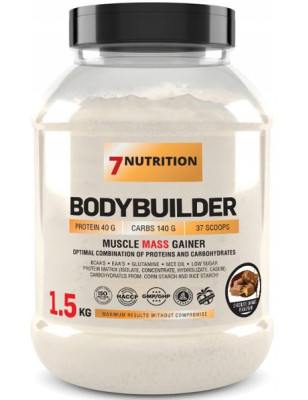 7 NUTRITION BODYBUILDER 1500g - potrójna czekolada