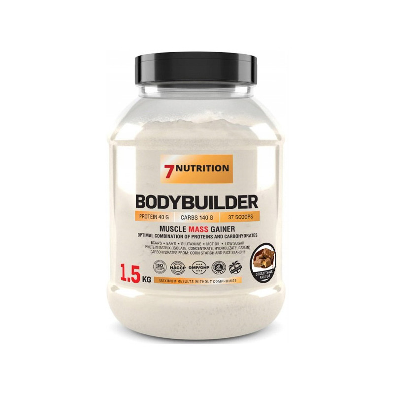 7 NUTRITION BODYBUILDER 1500g - potrójna czekolada 7 NUTRITION BODYBUILDER 1500g - potrójna czekolada