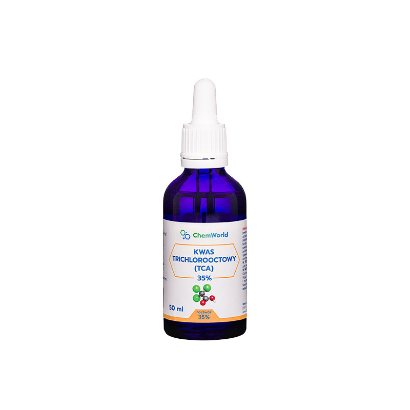 CHEMWORLD KWAS TRICHLOROOCTOWY 35% TCA - 50ml CHEMWORLD KWAS TRICHLOROOCTOWY 35% TCA - 50ml