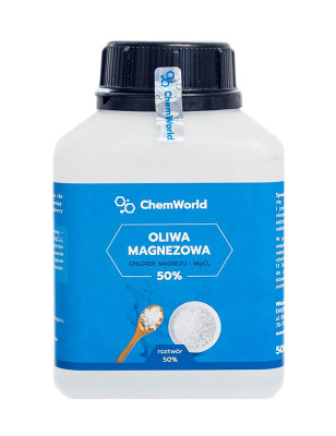 CHEMWORLD OLIWA MAGNEZOWA 50% (chlorek) 500ml NIEB
