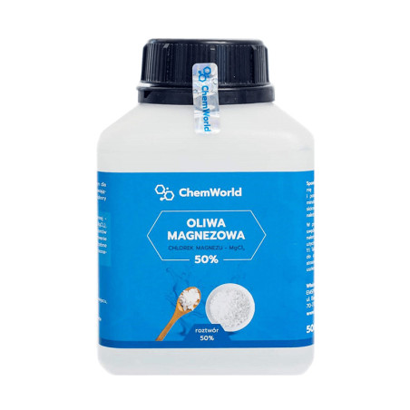 CHEMWORLD OLIWA MAGNEZOWA 50% (chlorek) 500ml NIEB