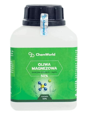 CHEMWORLD OLIWA MAGNEZOWA 50% (siarczan) 500ml ZIE