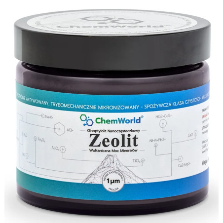 CHEMWORLD ZEOLIT KLINOPTYLOLIT NATURALNY - 125 g