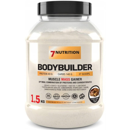 7 NUTRITION BODYBUILDER 1500g - potrójna czekolada