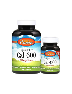 CARLSON LABS CAL-600 - 100+30softgel