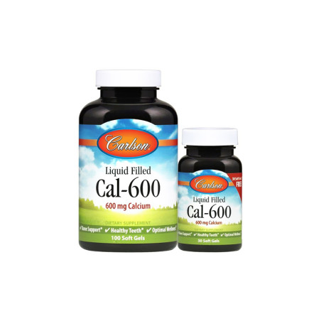 CARLSON LABS CAL-600 - 100+30softgel