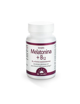 DR JACOBS MELATONINA + B12 FORTE 90tabl