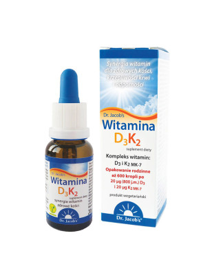 DR JACOBS WITAMINA D3K2 20ml