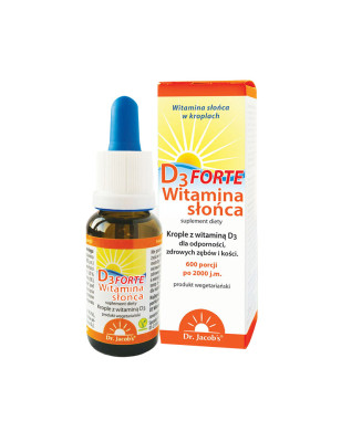 DR JACOBS WITAMINA SŁOŃCA D3 FORTE - 20ml