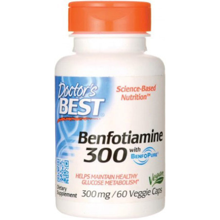 DOCTOR'S BEST BENFOTIAMINE 300mg - 60 kaps