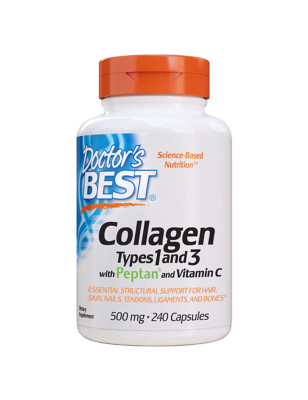 DOCTOR'S BEST COLLAGEN TYPE 1&3 with PEPTAN 240kap