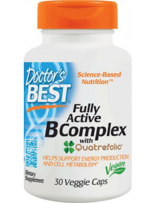 DOCTOR'S BEST FULLY ACTIVE B-COMPLEX 30 KAPS.