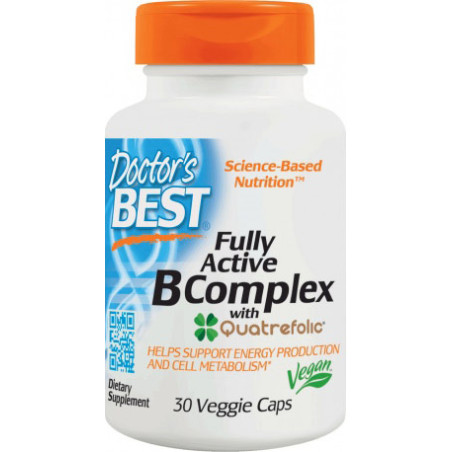 DOCTOR'S BEST FULLY ACTIVE B-COMPLEX 30 KAPS.