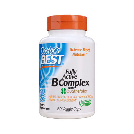 DOCTOR'S BEST FULLY ACTIVE B-COMPLEX 60kaps