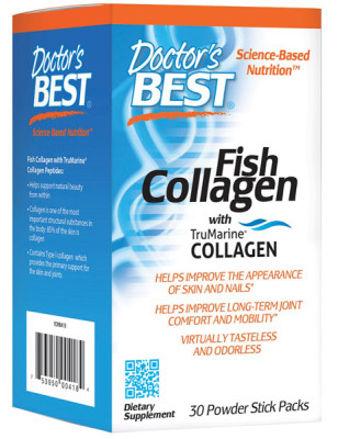DOCTOR'S BEST FISH COLLAGEN WITH TRUMARINE-30 stic