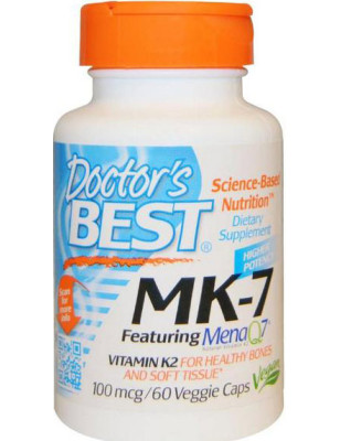 DOCTOR'S BEST VITAMIN K2MK7 100mcg 60 kaps
