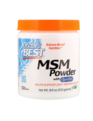 DOCTOR'S BEST MSM with OptiMSM 250g 