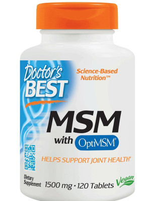 DOCTOR'S BEST MSM with OptiMSM-120 tab