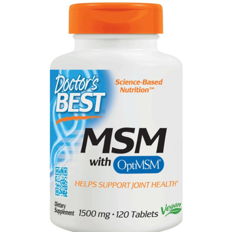 DOCTOR'S BEST MSM with OptiMSM-120 tab