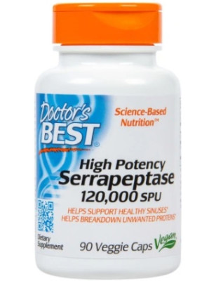 DOCTOR'S BEST SERRAPEPTASE 120 000 - 90kaps
