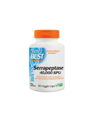 DOCTOR'S BEST SERRAPEPTASE 40 000 SPU - 90kaps