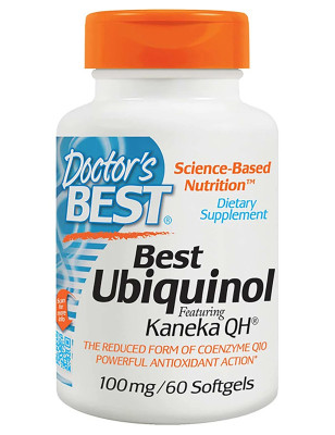 DOCTOR'S BEST UBIQUINOL with KANEKA QH 100mg-60sof