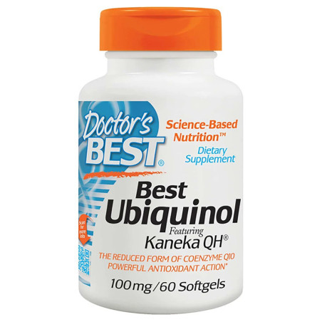 DOCTOR'S BEST UBIQUINOL with KANEKA QH 100mg-60sof