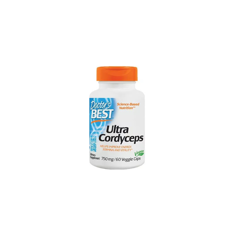 DOCTOR'S BEST ULTRA CORDYCEPS 750mcg 60 kaps DOCTOR'S BEST ULTRA CORDYCEPS 750mcg 60 kaps