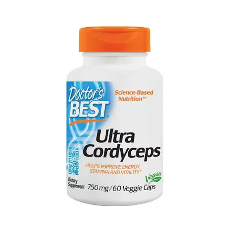 DOCTOR'S BEST ULTRA CORDYCEPS 750mcg 60 kaps