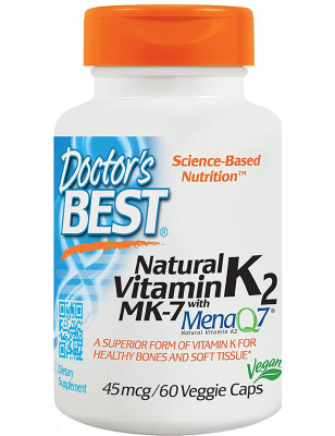 DOCTOR'S NATURAL VITAMIN K2MK7 45mcg 60 kaps