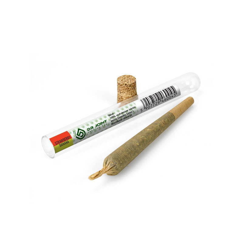 DR JOINT PRE-ROLLED PREMIUM STRAWBERRY-BANAN 0,77g DR JOINT PRE-ROLLED PREMIUM STRAWBERRY-BANAN 0,77g