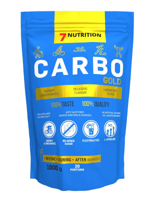 7 NUTRITION CARBO GOLD 1000g cytryna
