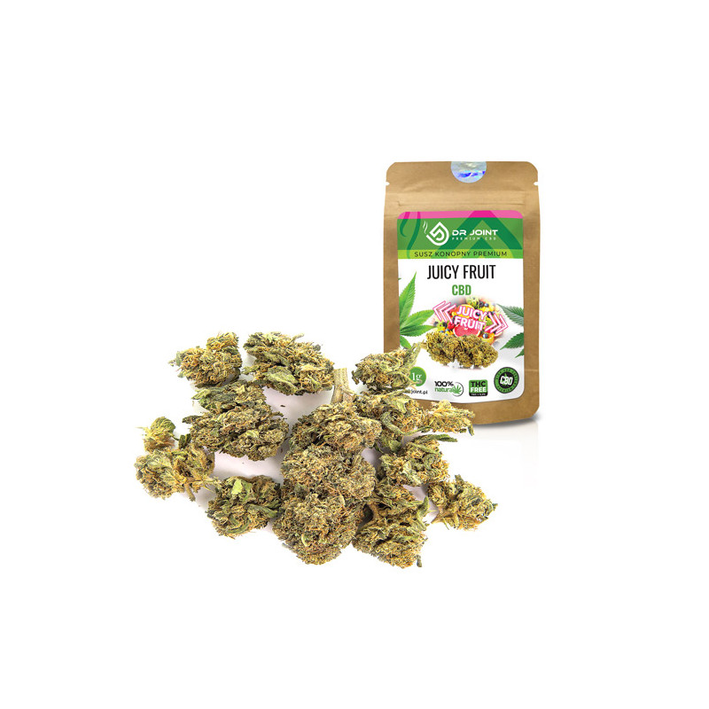 DR JOINT SUSZ KONOPNY JUICY FRUIT CBD 1g DR JOINT SUSZ KONOPNY JUICY FRUIT CBD 1g
