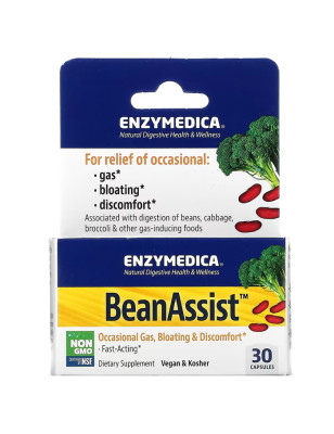 ENZYMEDICA BEAN ASSIST 30kaps